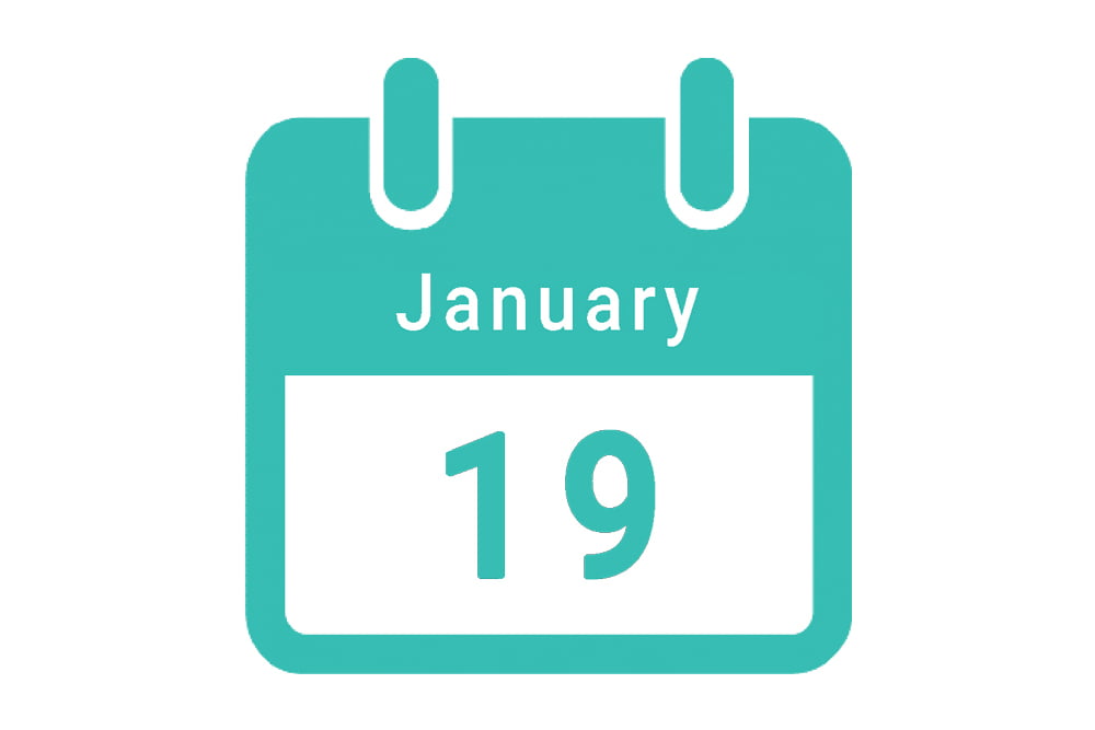 Sales & Use Taxes Due January 19